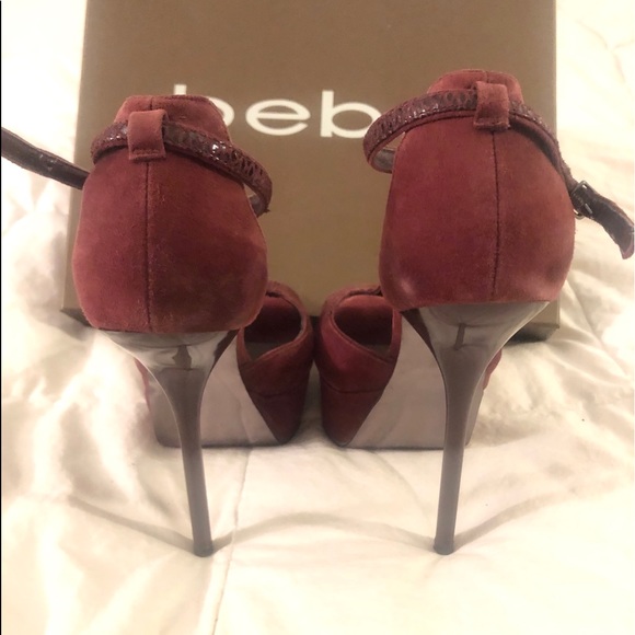 Bebe Nikki T-Strap Heel - Picture 4 of 6